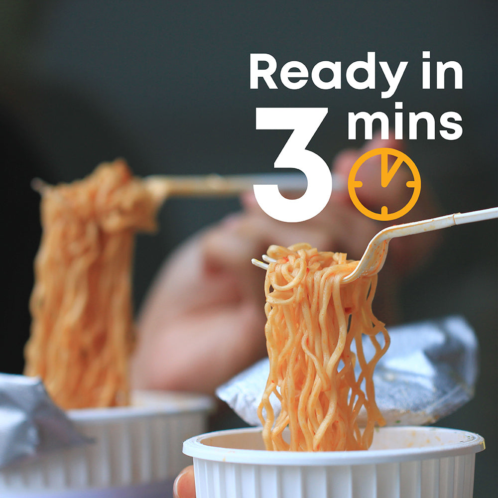 Instant Cup Noodles Beef Flavour