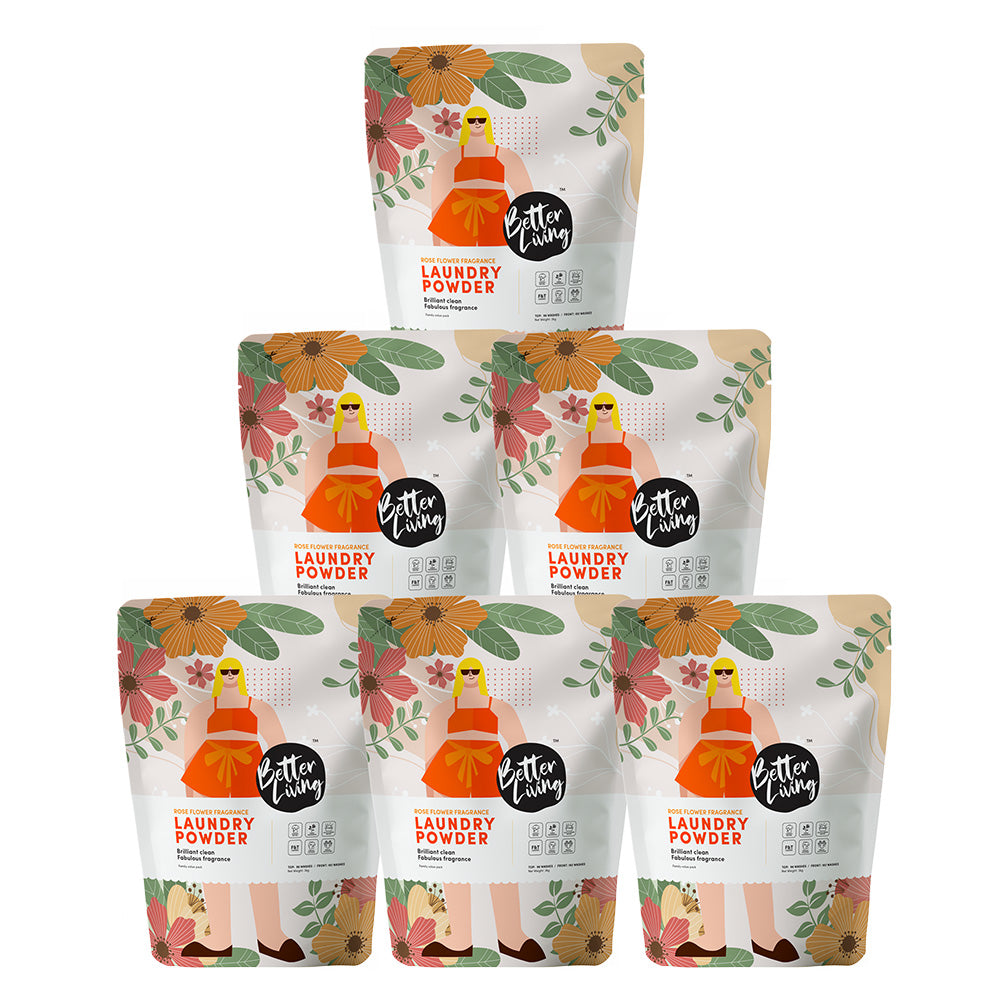 Laundry Powder Value Pack - Rose Fresh 3kg