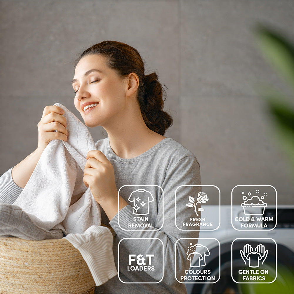 Laundry Powder Value Pack - Rose Fresh 3kg