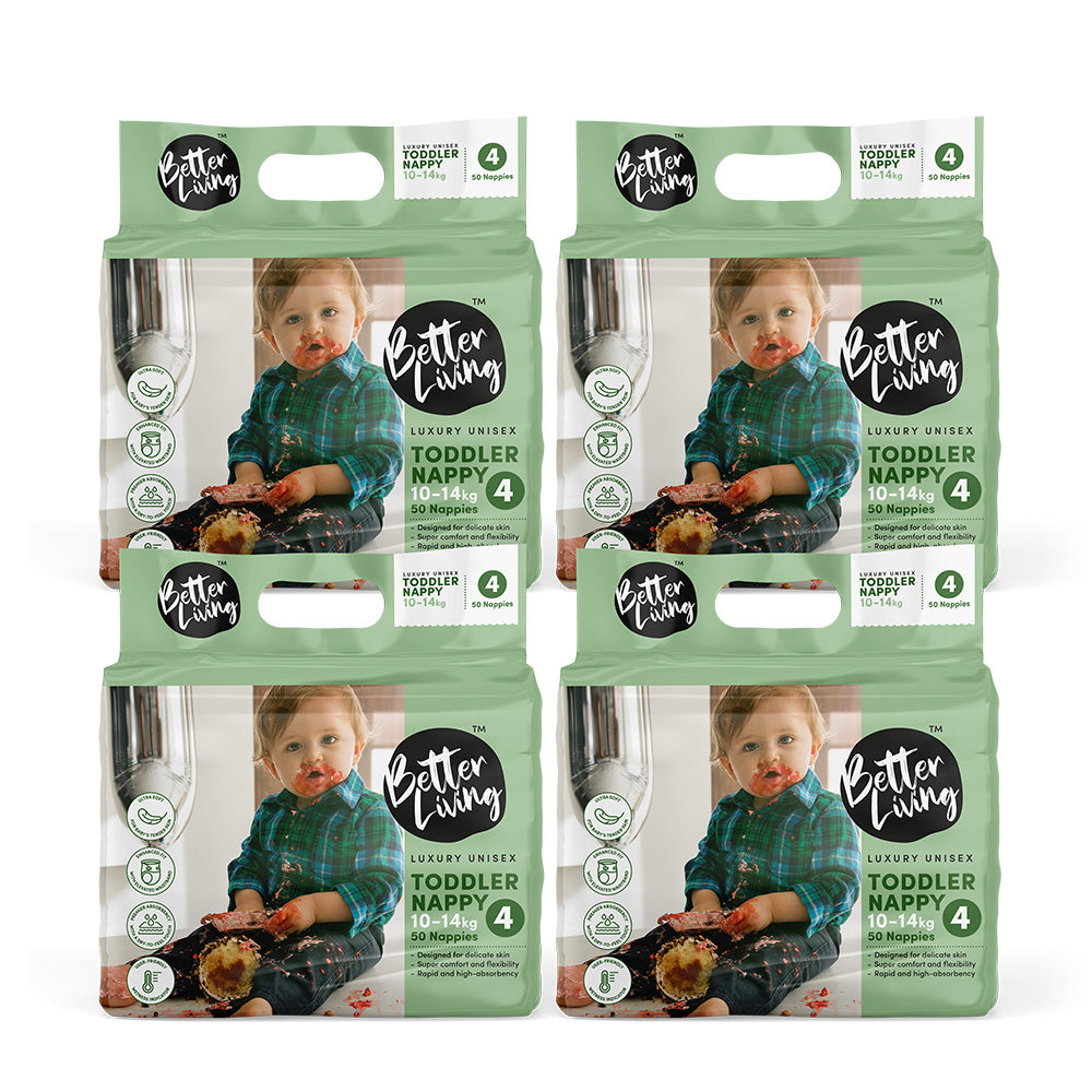 Toddler Nappies (10-14kg) 50s