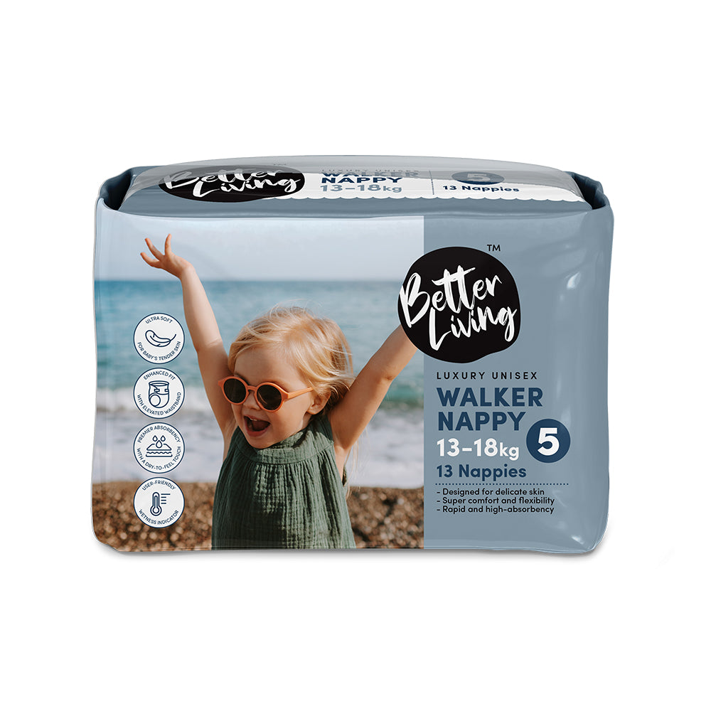 Walker Nappies (13-18kg) 13s