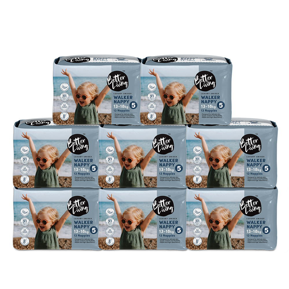 Walker Nappies (13-18kg) 13s
