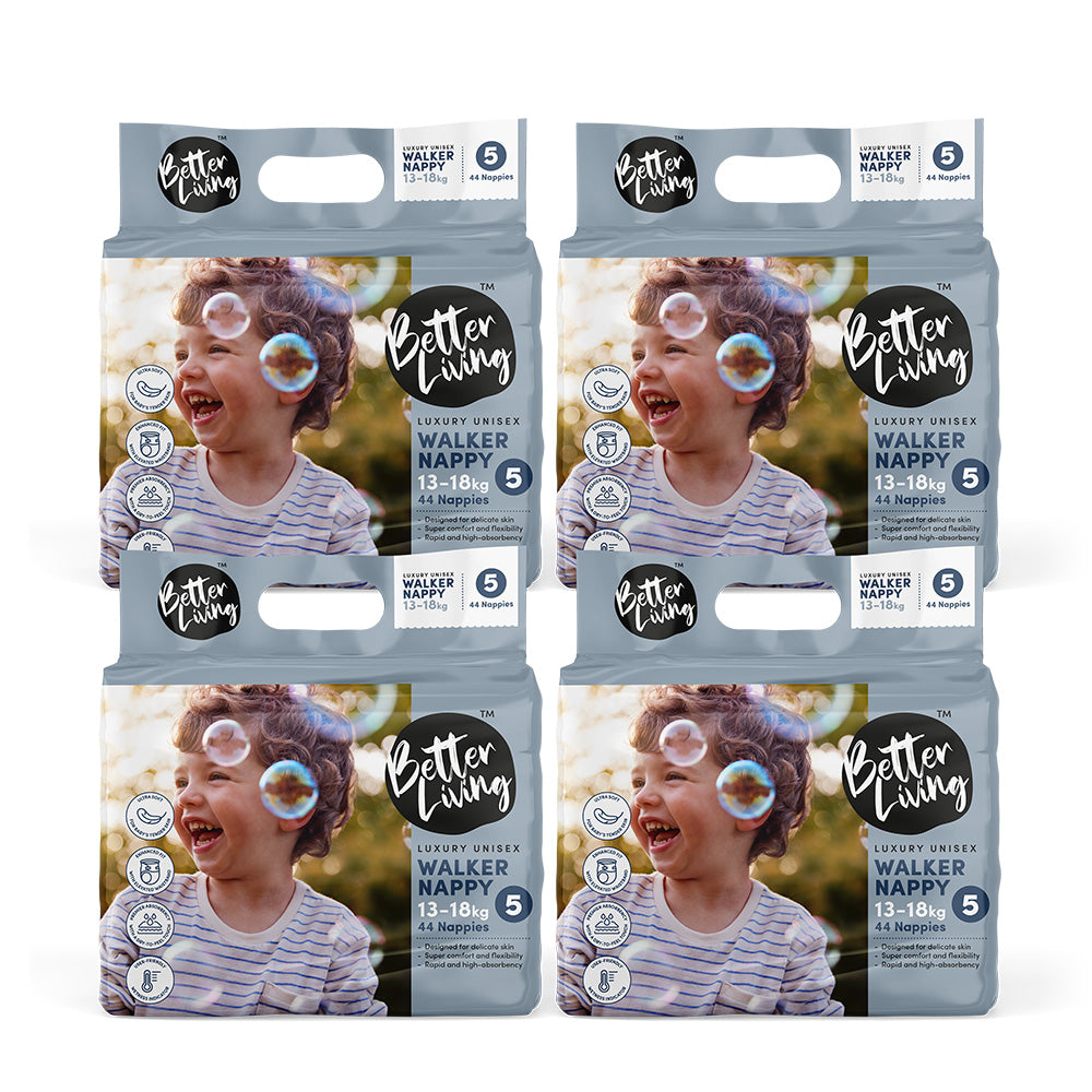 Walker Nappies (13-18kg) 44s