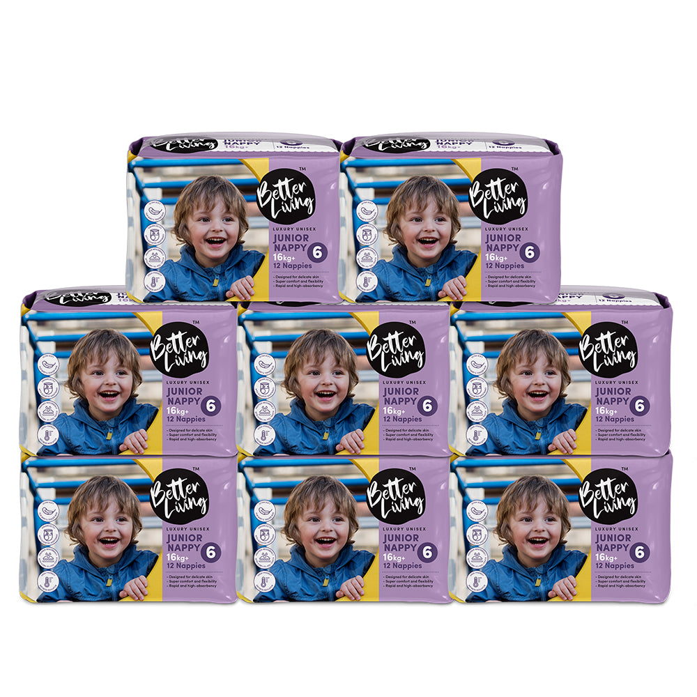 Junior Nappies (16+kg) 12s
