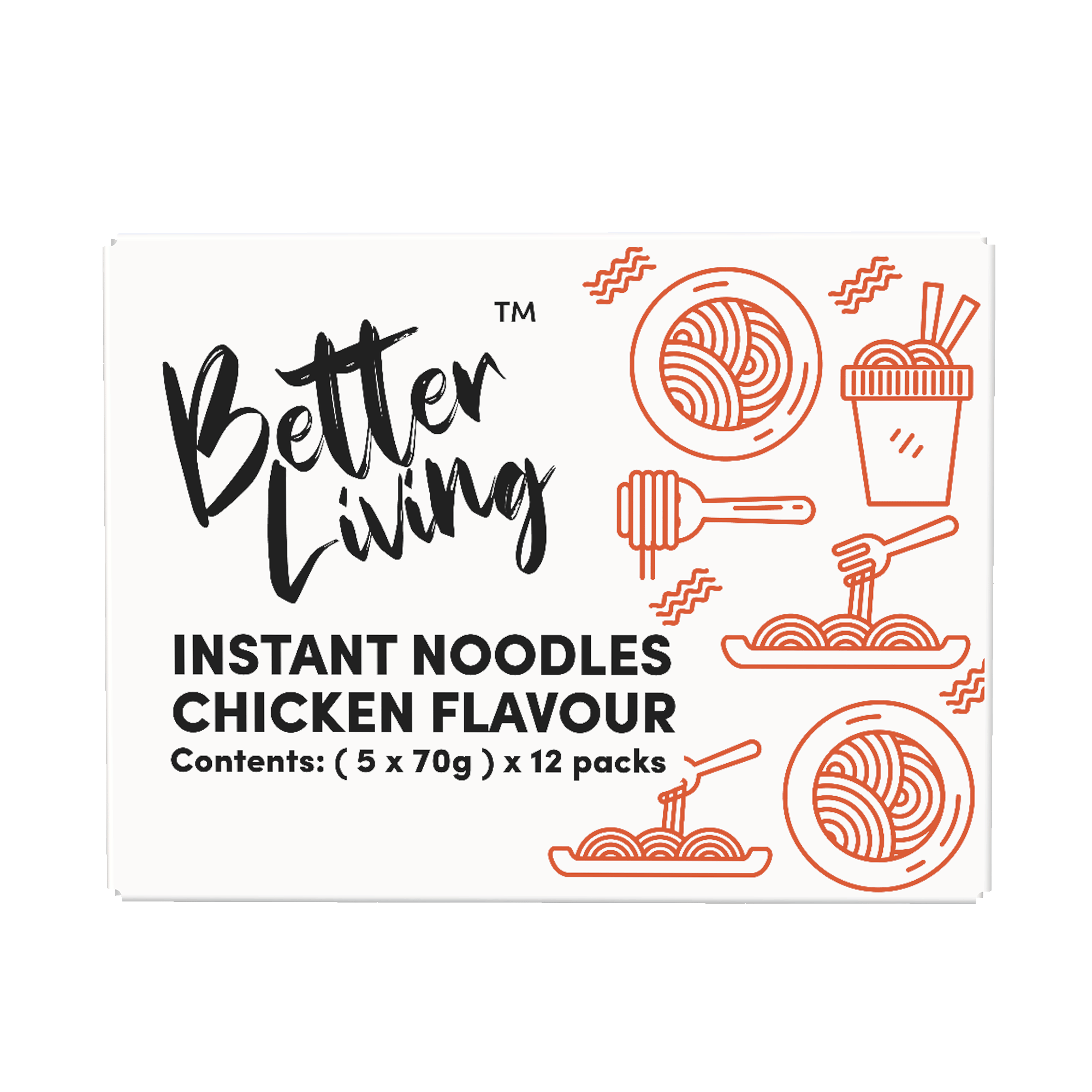 Instant Noodles Chicken Flavour 5 Pack