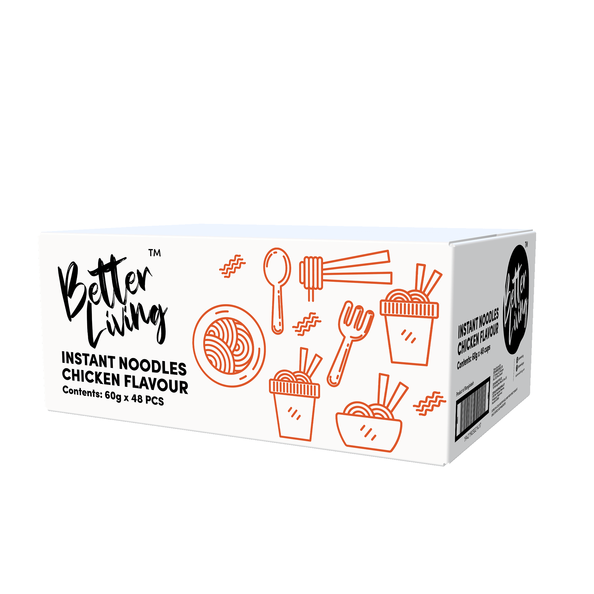 Instant Cup Noodles Chicken Flavour