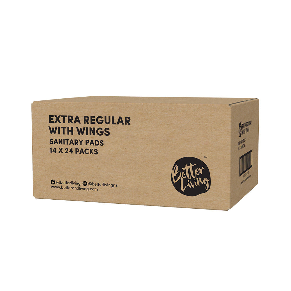 Sanitary Pads Extra Regular 14s