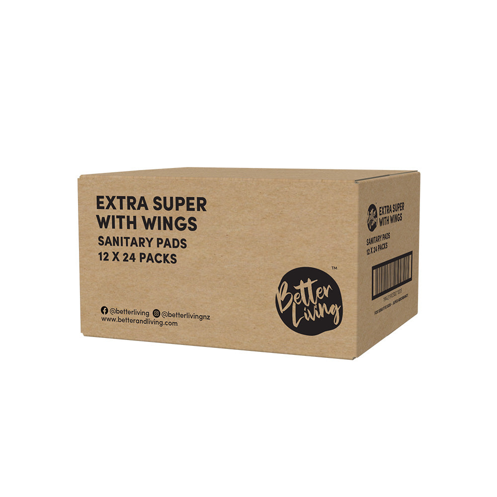 Sanitary Pads Extra Super 12s