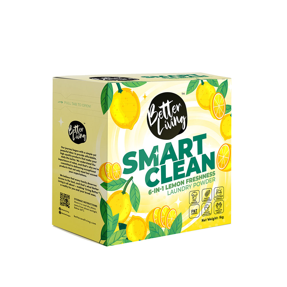 Laundry Powder Smart Clean - Lemon 1kg