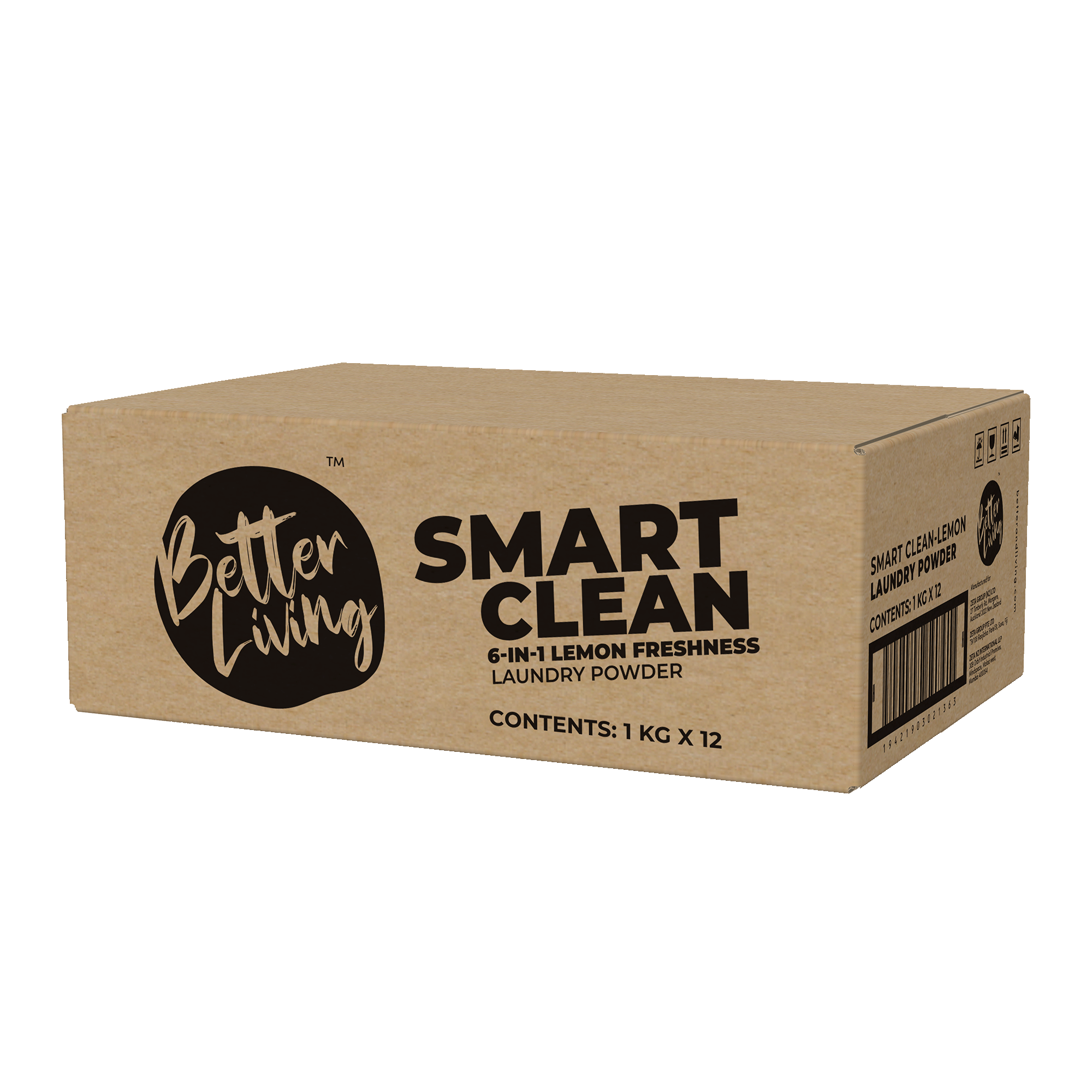 Laundry Powder Smart Clean - Lemon 1kg