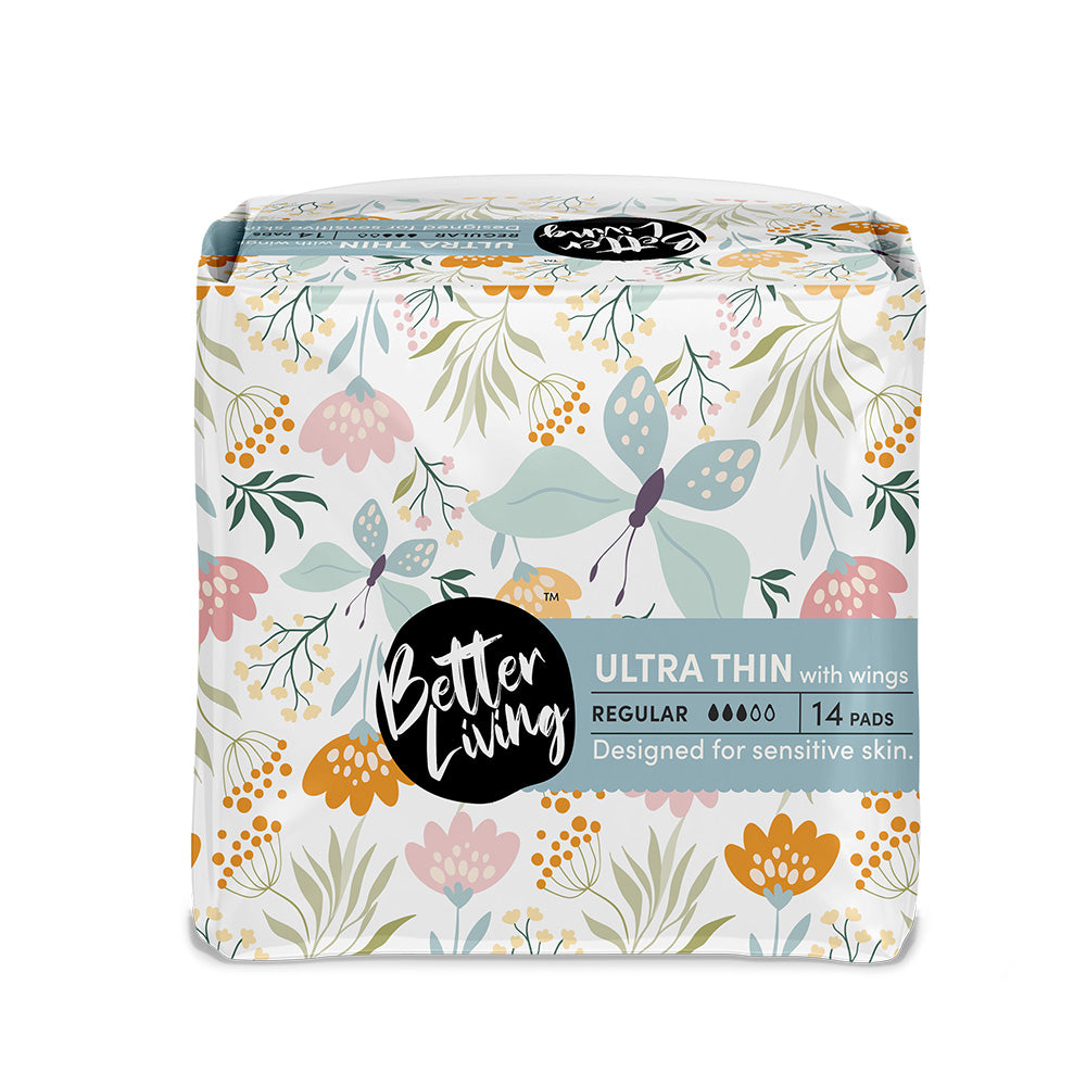 Sanitary Pads Ultra Thin Regular 14s