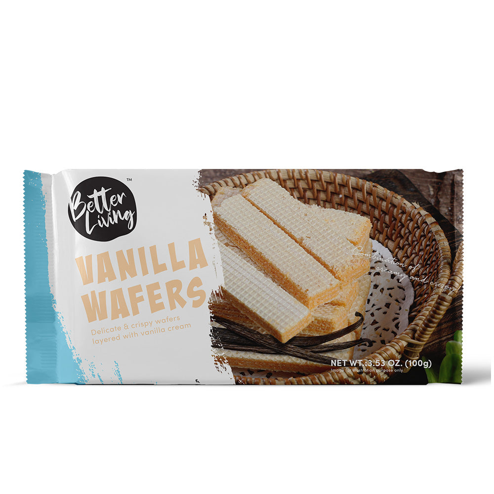 Vanilla Flavoured Wafers Biscuits 100g