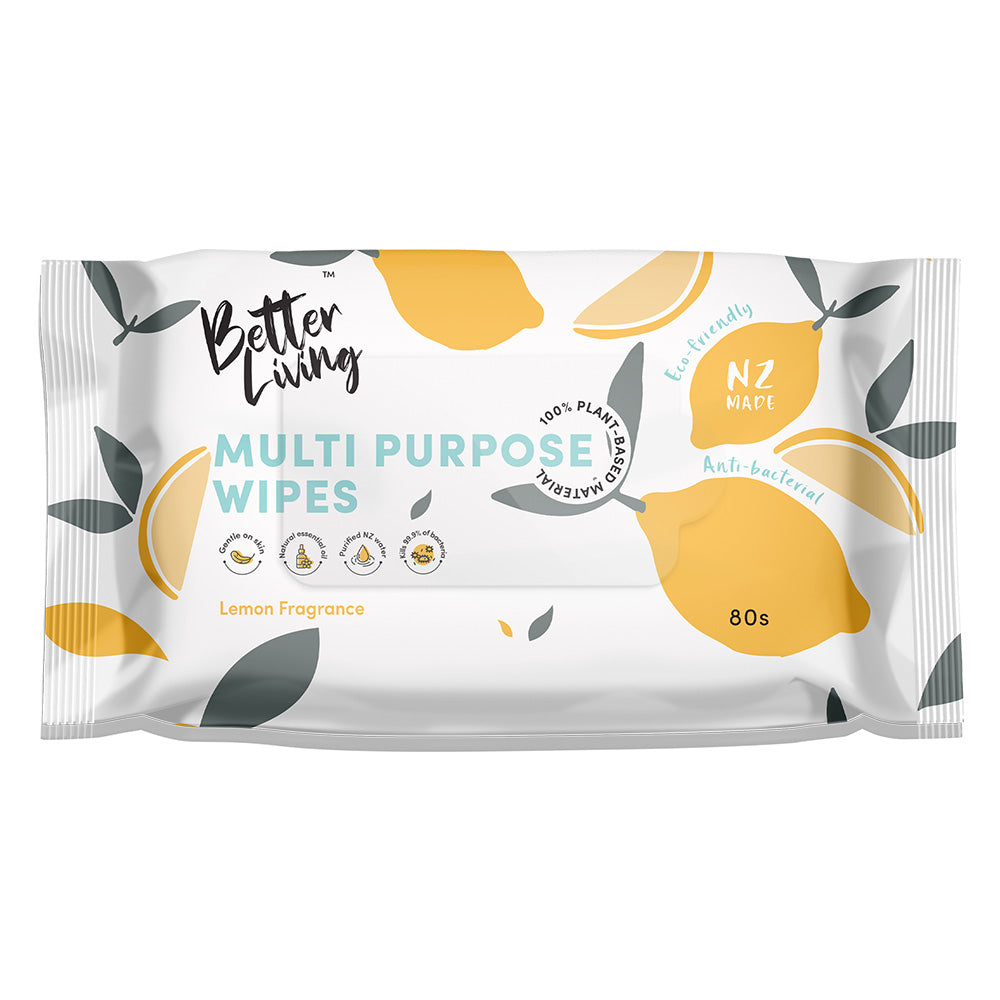 Multi-purpose Wipes - Lemon 80s